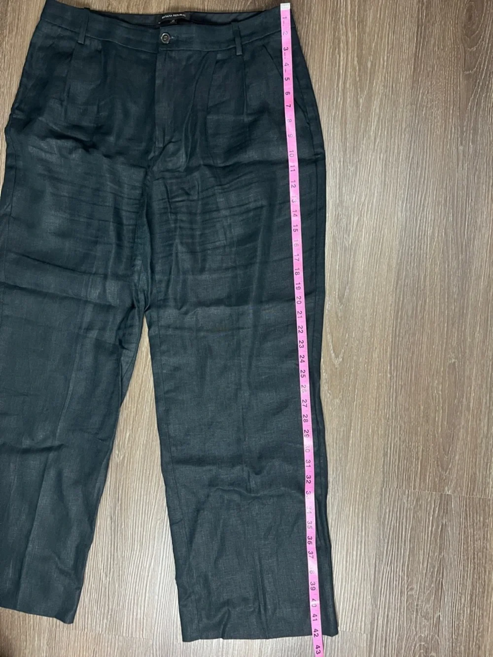 Banana Republic Palma Straight-Leg Linen Pant